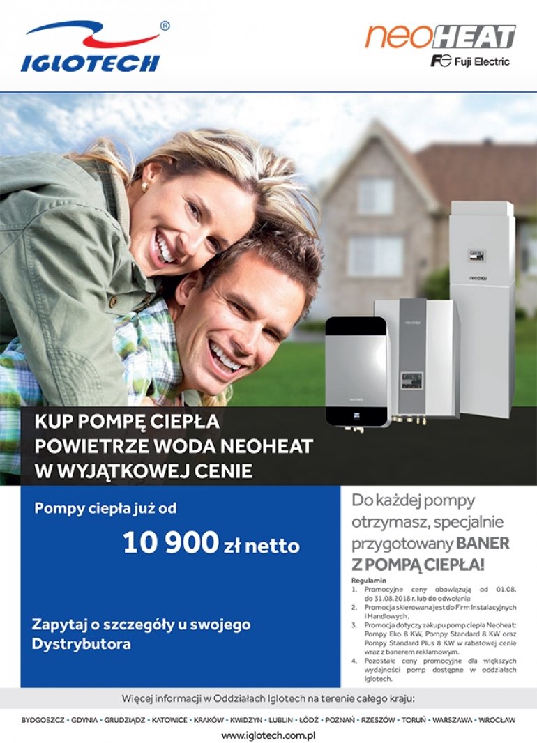 Kup Pompę ciepła Neoheat w wyjątkowej cenie!