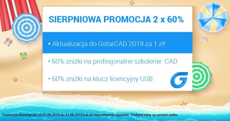 Sierpniowa promocja 2 x 60%