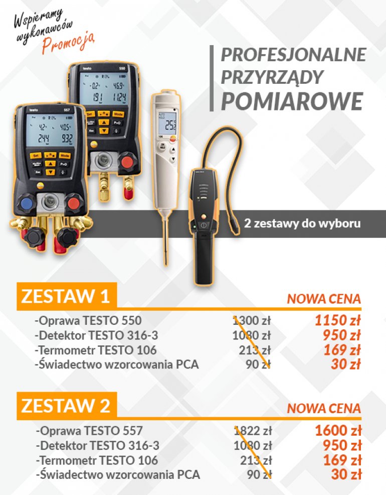 Promocyjne zestawy startowe od TESTO! | HAKOM