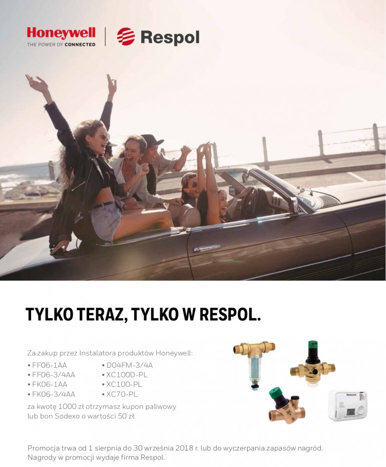 Promocja Honeywell w Respol