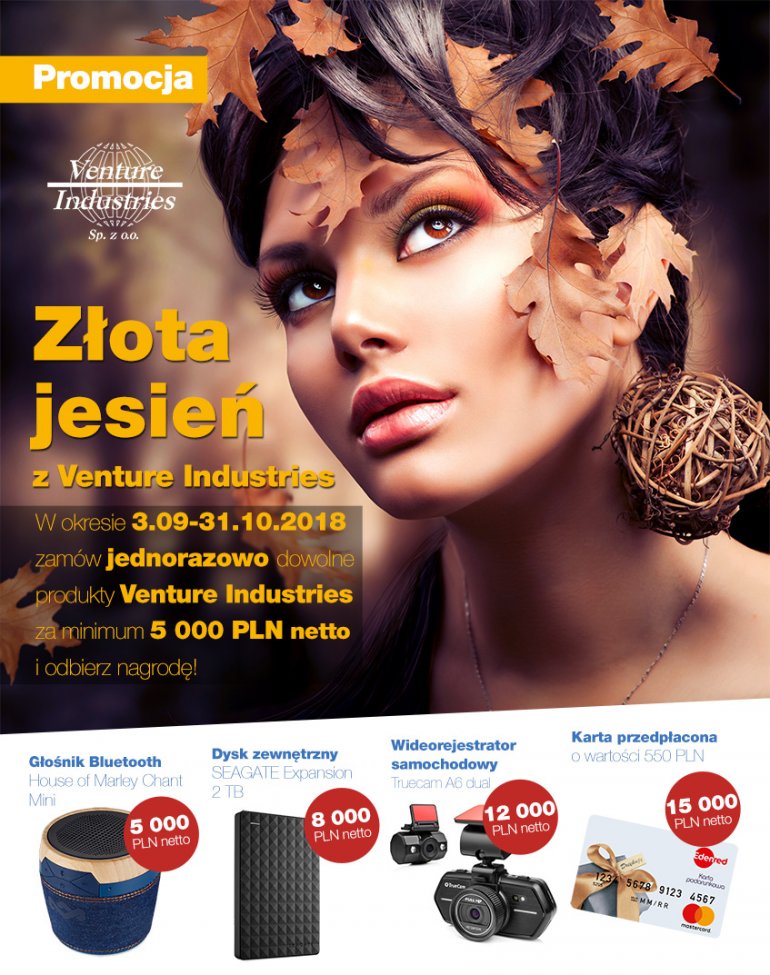 Złota jesień z Venture Industries