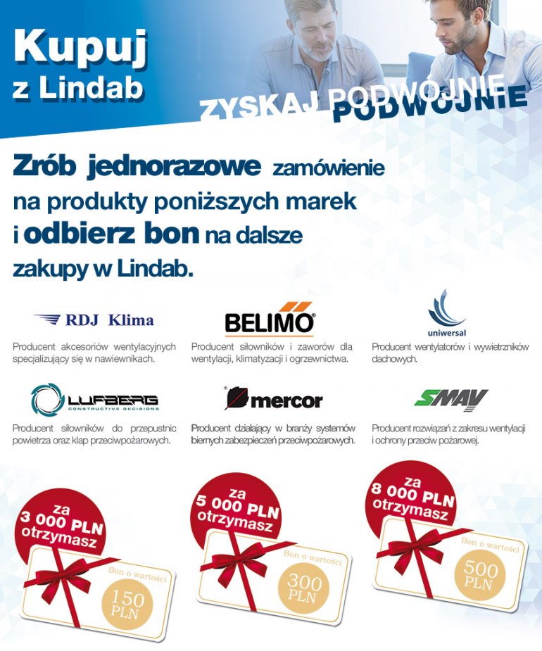 Kupuj z Lindab - zyskuj podwójnie