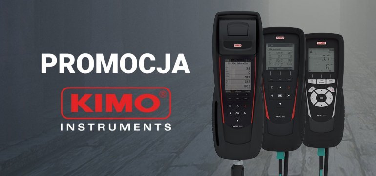Promocja analizatorów spalin KIMO | Merserwis