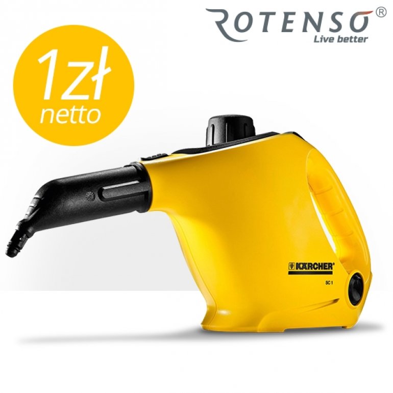 Parownica Karcher SC1 EASY FIX za 1zł w najnowszej promocji THERMOSILESIA