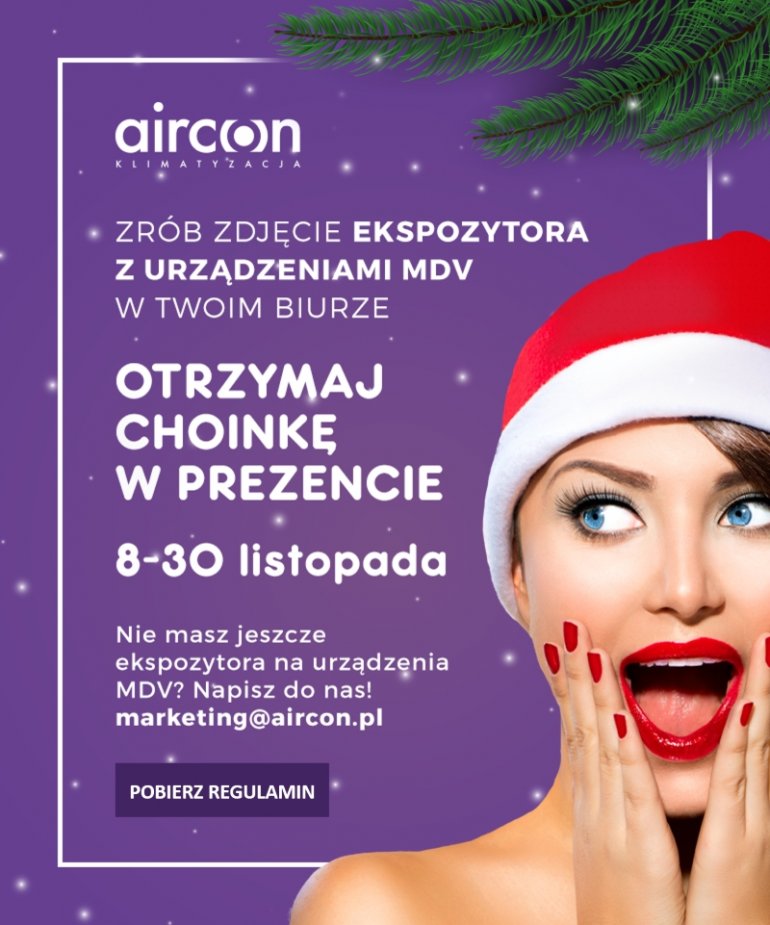 Otrzymaj choinkę w prezencie od MDV