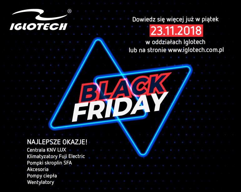 Iglotech Black Friday