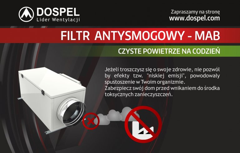 DOSPEL MAB - filtr antysmogowy