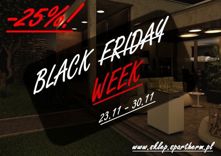 Black week w sklepie Spartherm
