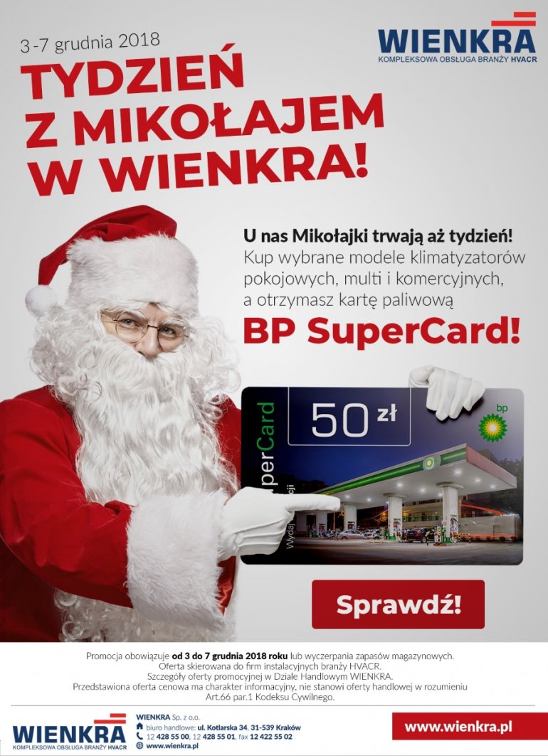 Tydzień z Mikołajem w WIENKRA