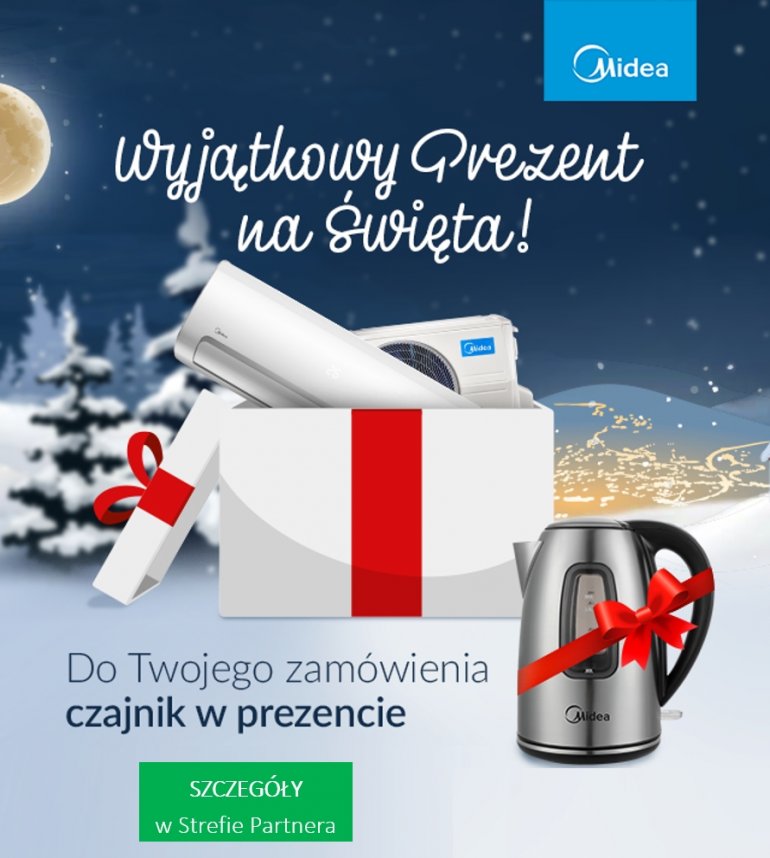 Wyjątkowy prezent na święta od Midea | Złóż zamówienie i odbierz czajnik