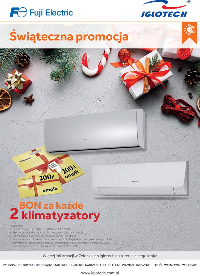 Świąteczna promocja FUJI