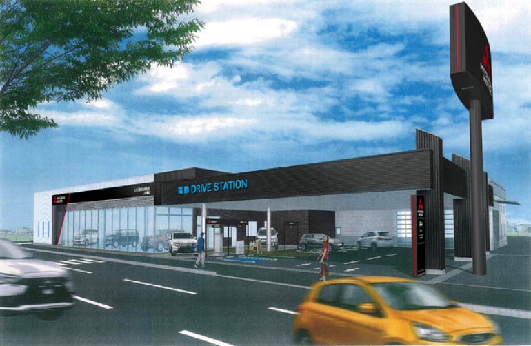 Samowystarczalny energetycznie salon Mitsubishi Motors