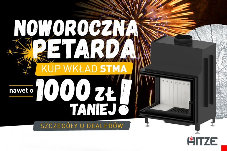 Wkłady kominkowe linii STMA nawet o 1000 zł taniej