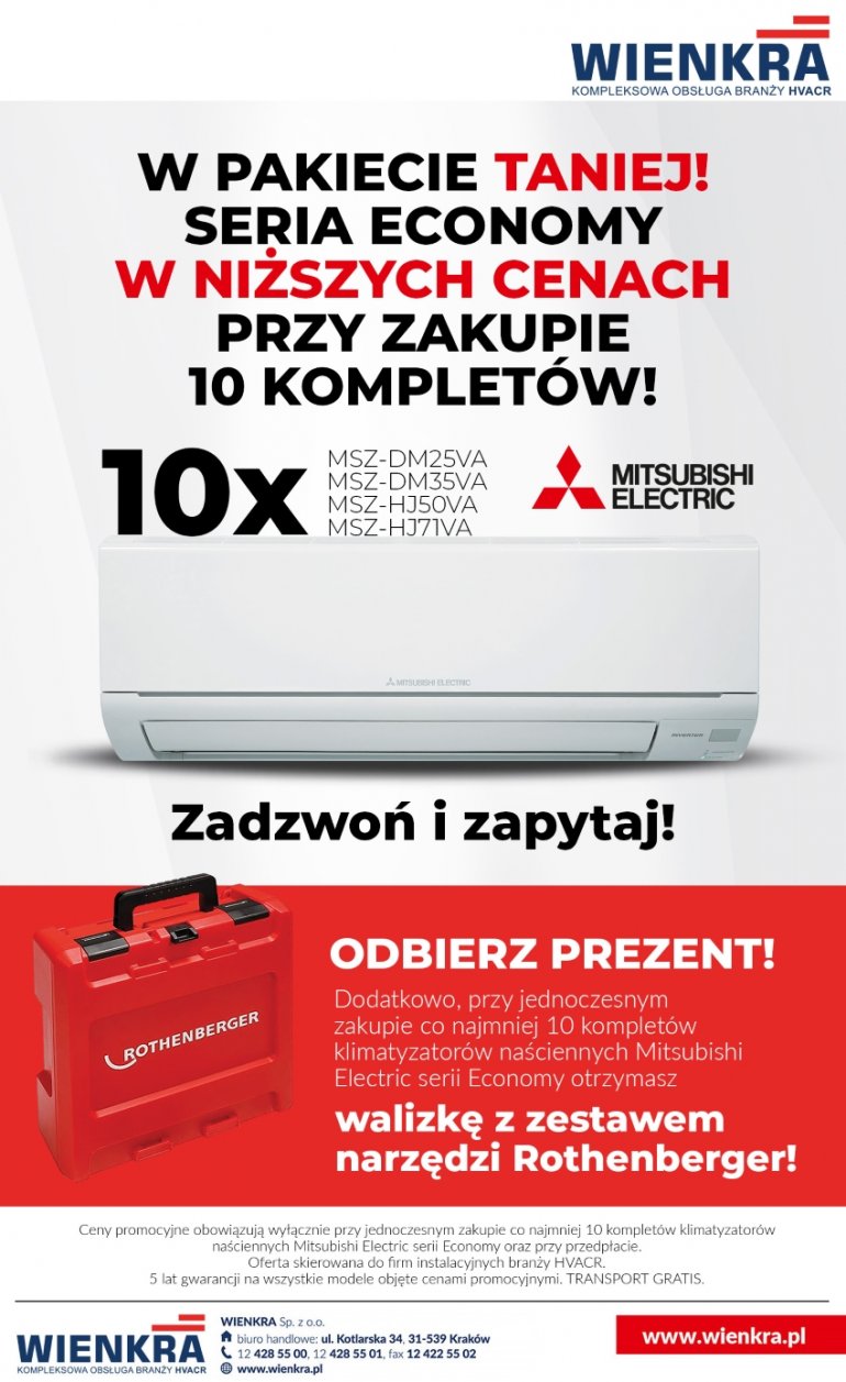 Mitsubishi Electric - w pakiecie taniej