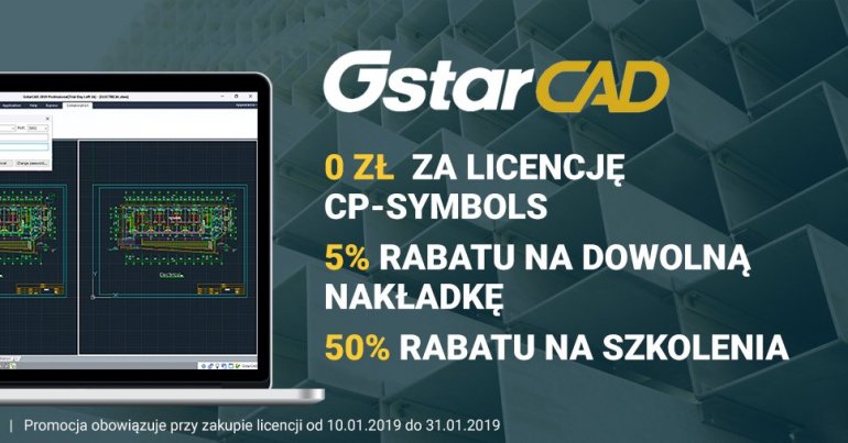 Promocja styczniowa GstarCAD