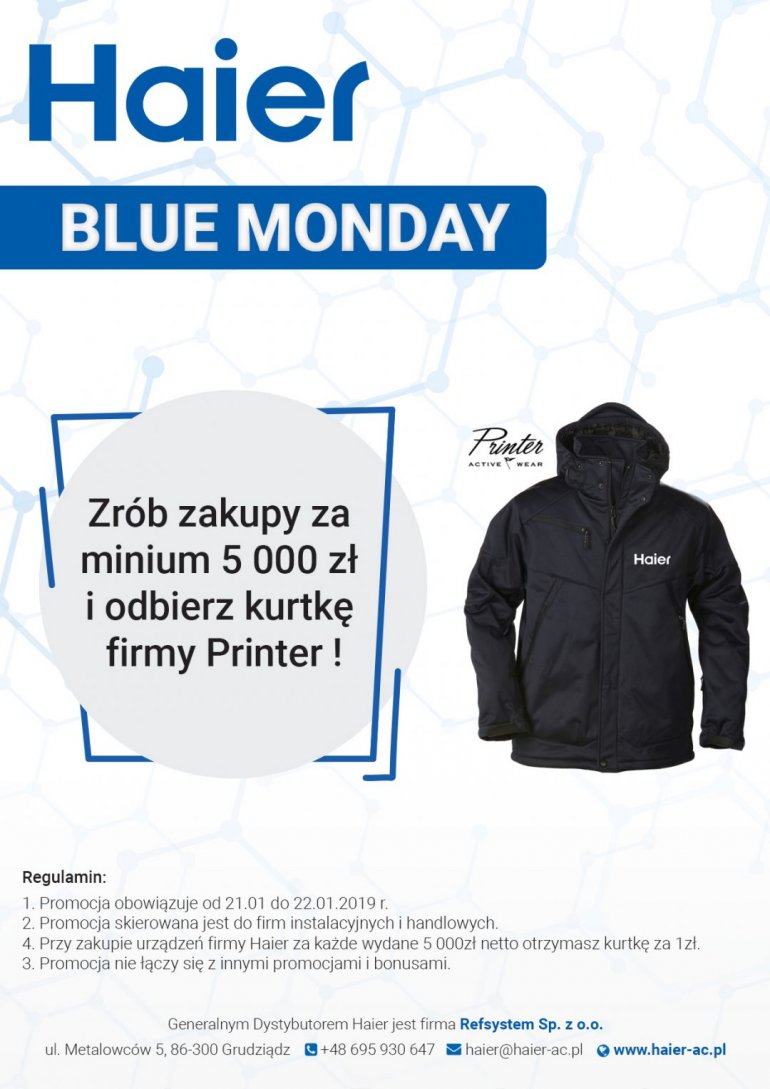 Haier - blue monday