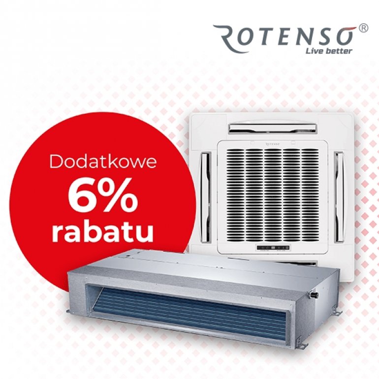 6% rabatu na LCAC i MULTI ROTENSO