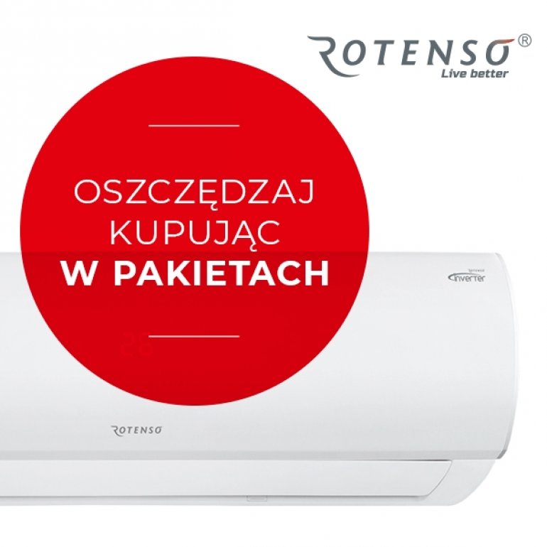 Pakiety klimatyzatorów Rotenso Ukura