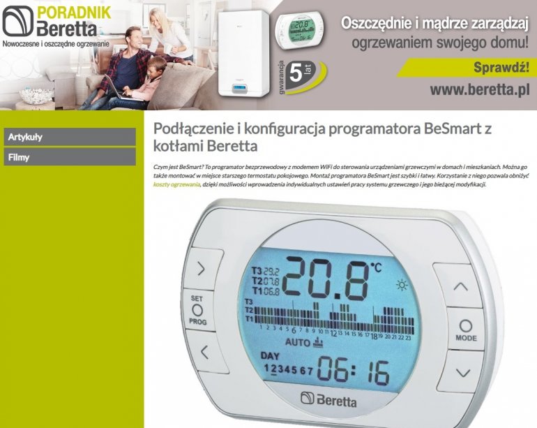 Poradnik Beretta dla instalatora i serwisanta