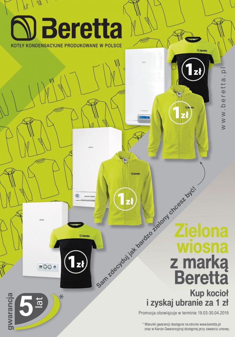 Zielona wiosna z marką Beretta
