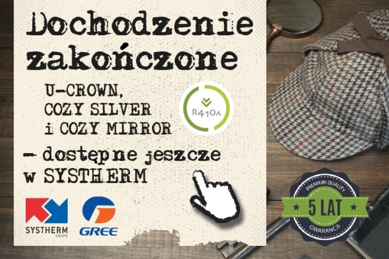 Klimatyzatory GREE – wiosenna oferta R410a | Systherm