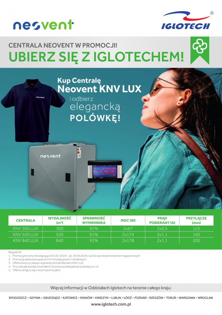Odbierz elegancką polówkę Neovent