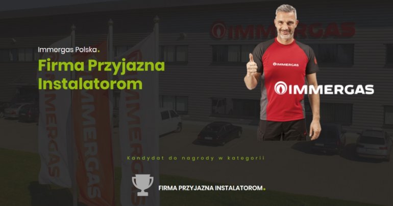Immergas nominowany w plebiscycie OSFIS Firma Przyjazna Instalatorom