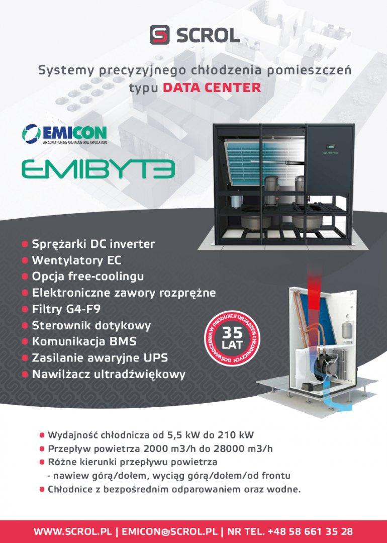 Klimatyzacja precyzyjna EMICON | SCROL
