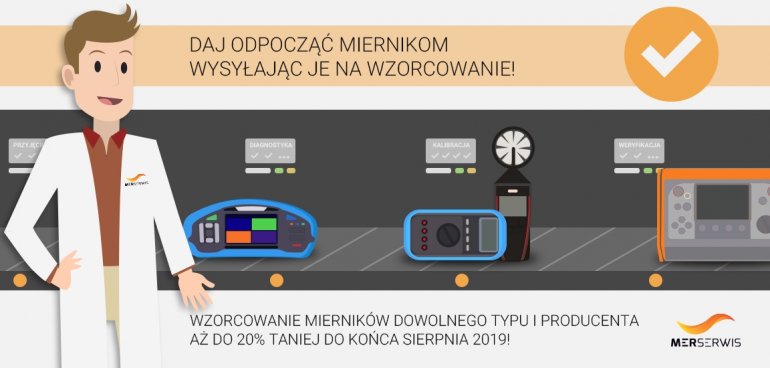 Tanie wzorcowanie w wakacje - Daj odpocząć miernikom i zyskaj do 20% rabatu!