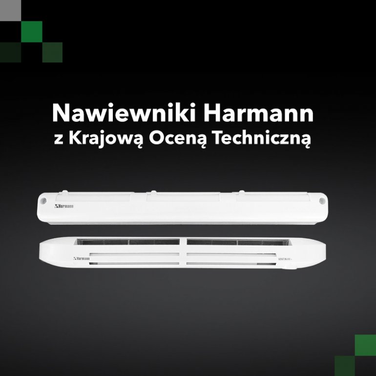 Nawiewniki Harmann z Krajową Oceną Techniczną