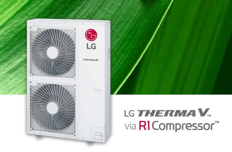 LG Therma V R32 Split – wydajna w ogrzewaniu, przyjazna planecie.