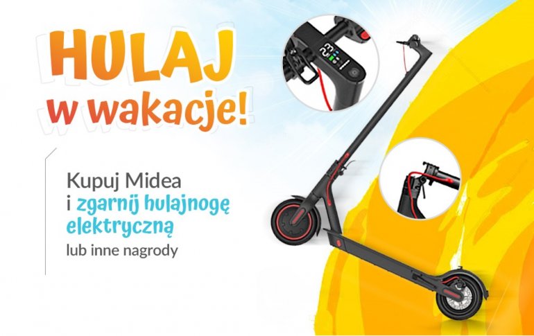 Hulaj w wakacje! Akcja promocyjna dla instalatorów Midea