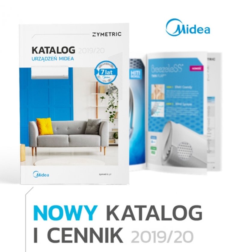 Nowy cennik i katalog Midea 2019/20