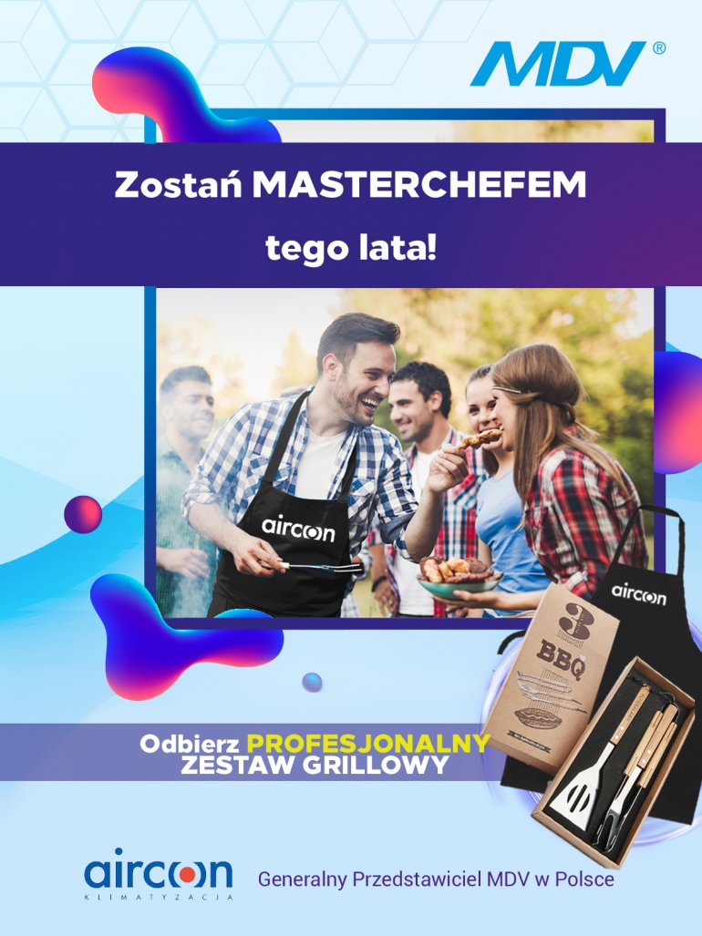 Zostań Masterchefem tego lata i odbierz profesjonalny zestaw grillowy