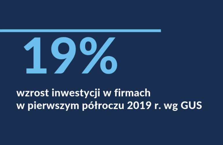 Rosnące inwestycje firm