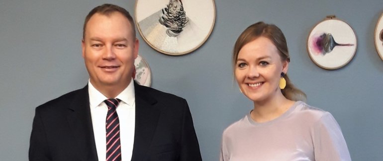Transformacja energetyczna tematem wizyty wiceministra Dąbrowskiego w Finlandii