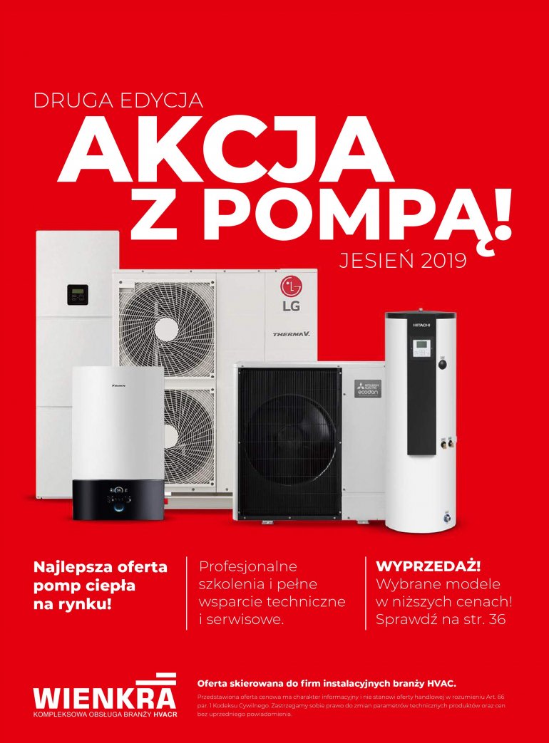 AKCJA Z POMPĄ! - jesień 2019 | WIENKRA