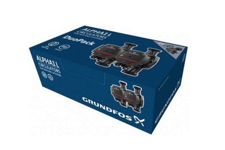 DuoPack Grundfos ALPHA1 L – podwójne korzyści dla instalatora i właściciela domu | SBS