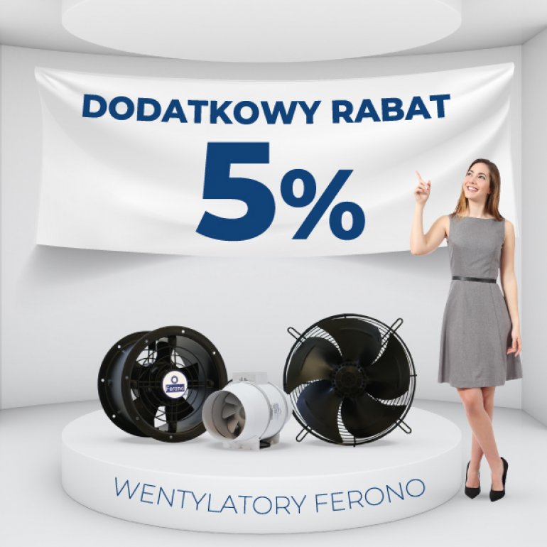 Rabat na wentylatory Ferono | październik 2019 | Thermosilesia