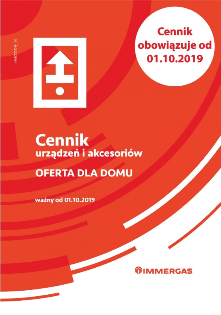 Nowy cennik i produkty Immergas
