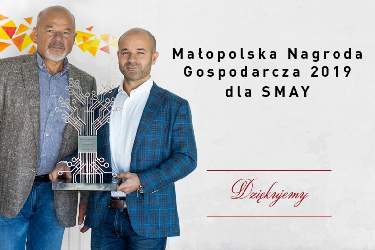 SMAY laureatem Małopolskiej Nagrody Gospodarczej 2019