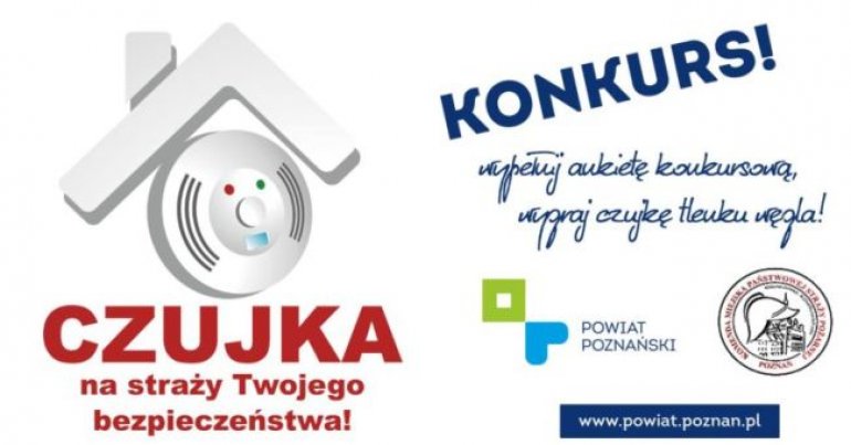 Zadbaj o bezpieczeństwo swoich bliskich - weź udział w konkursie i wygraj czujkę tlenku węgla