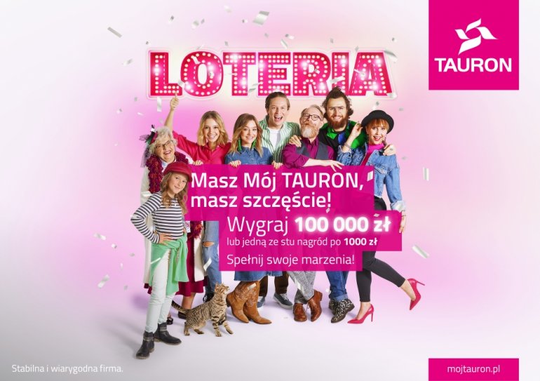 Klienci TAURONA z szansą na 100 tys. zł