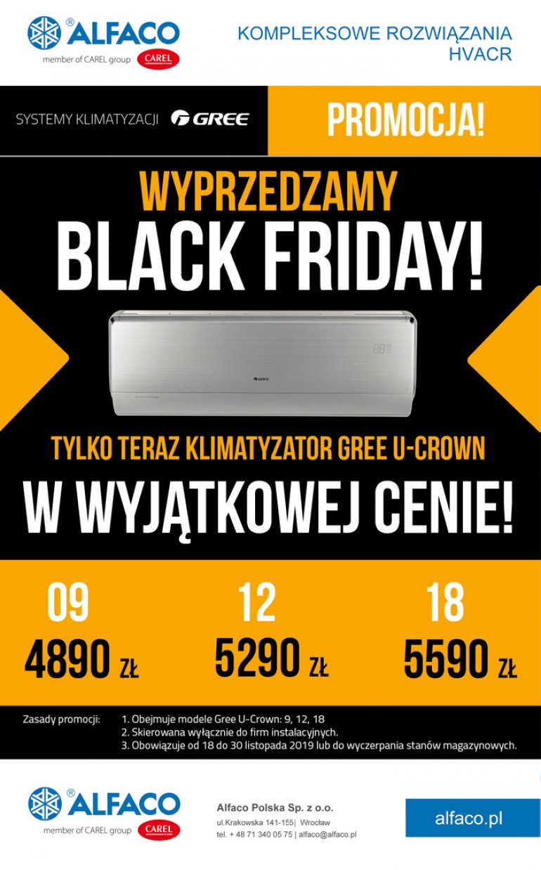 Black Friday z Gree w Alfaco