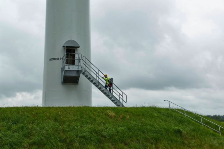 Elektrownie wiatrowe na „krańcu świata”