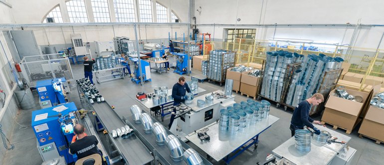 Jak wygląda produkcja elementów wentylacyjnych FORVENT | Iglotech