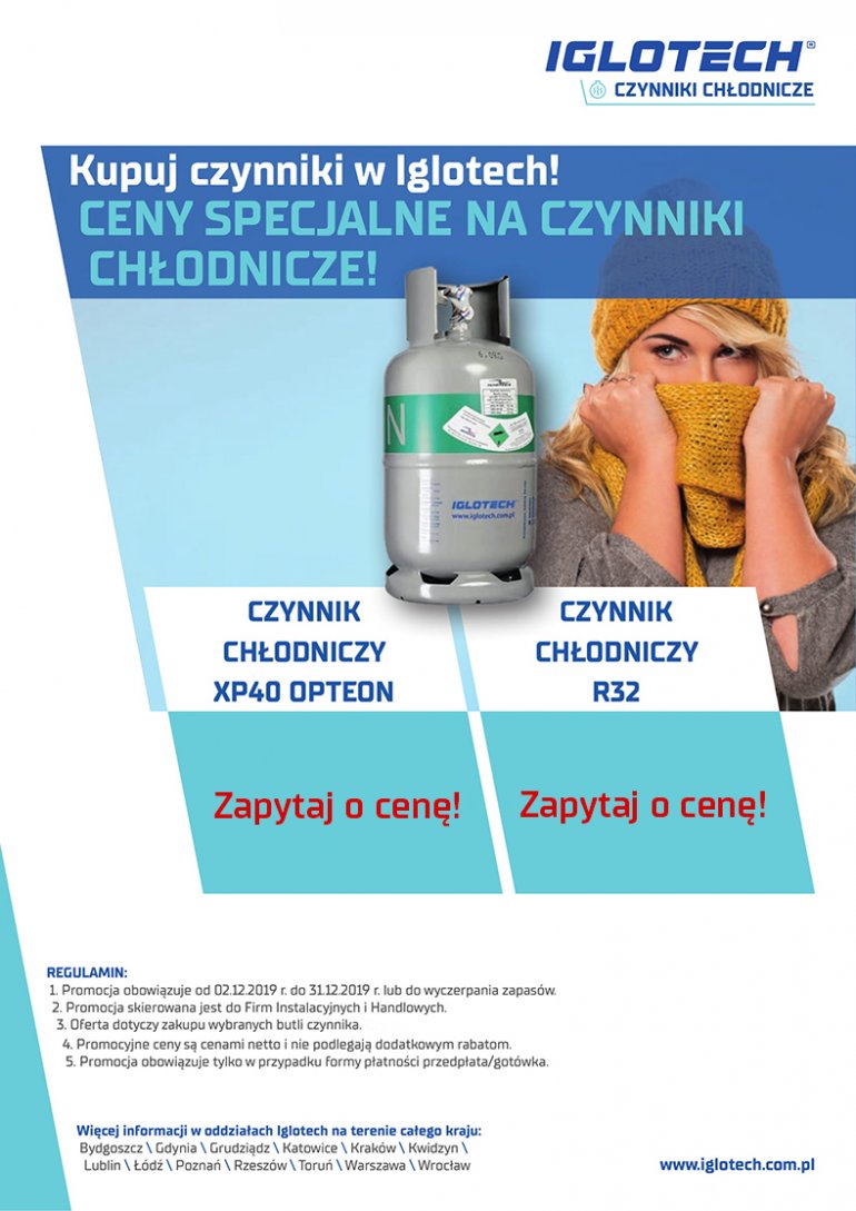 Kupuj czynniki w Iglotech! | grudzień 2019 | Iglotech