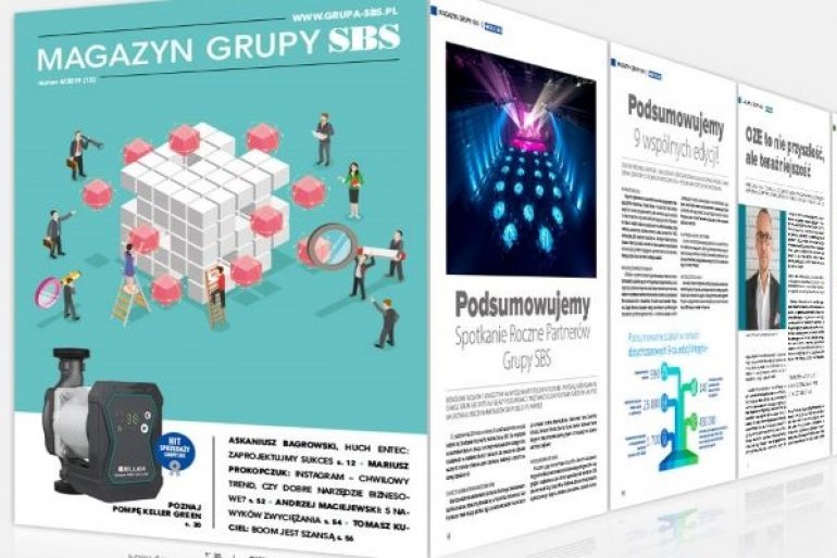 Najnowsze wydanie "Magazynu Grupy SBS"