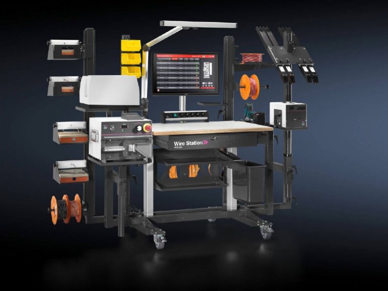 Mobilne okablowywanie – nowe stanowisko robocze Wire Station 540