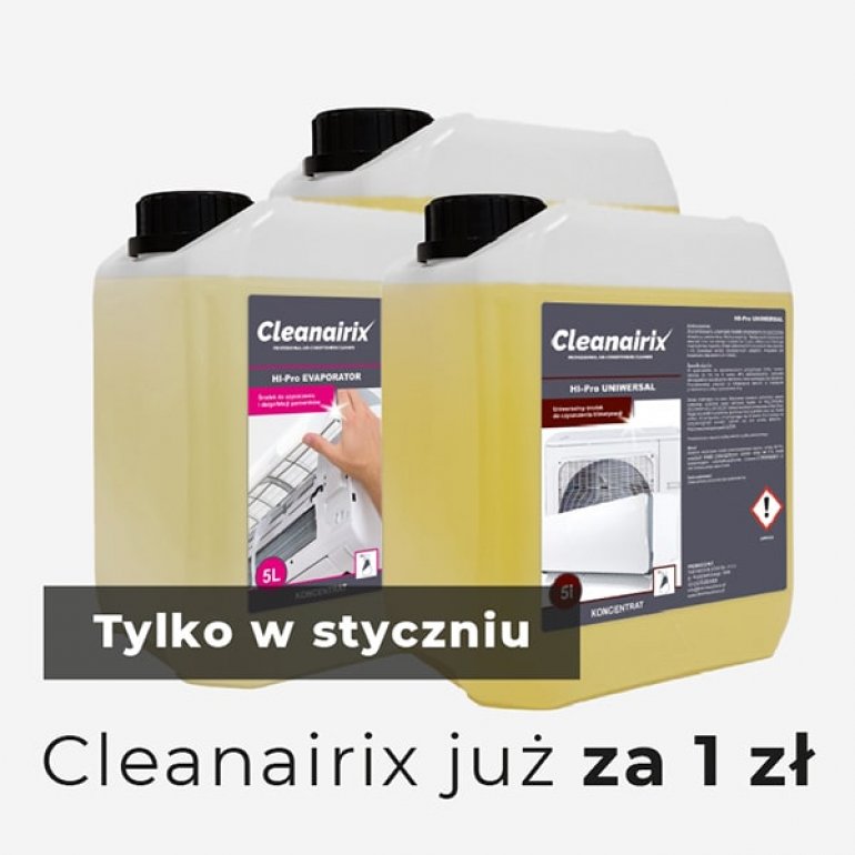 Koncentrat Cleanairix za 1 zł | promocje Thermosilesia | styczeń 2020